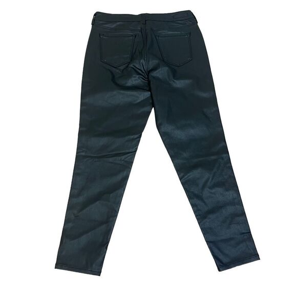 Social Standard by Sanctuary Faux Leather Skinny Ankle Pants Sz 10 - Picture 7 of 10